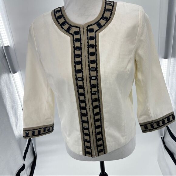 Silk land jacket / blazer - Picture 9 of 12